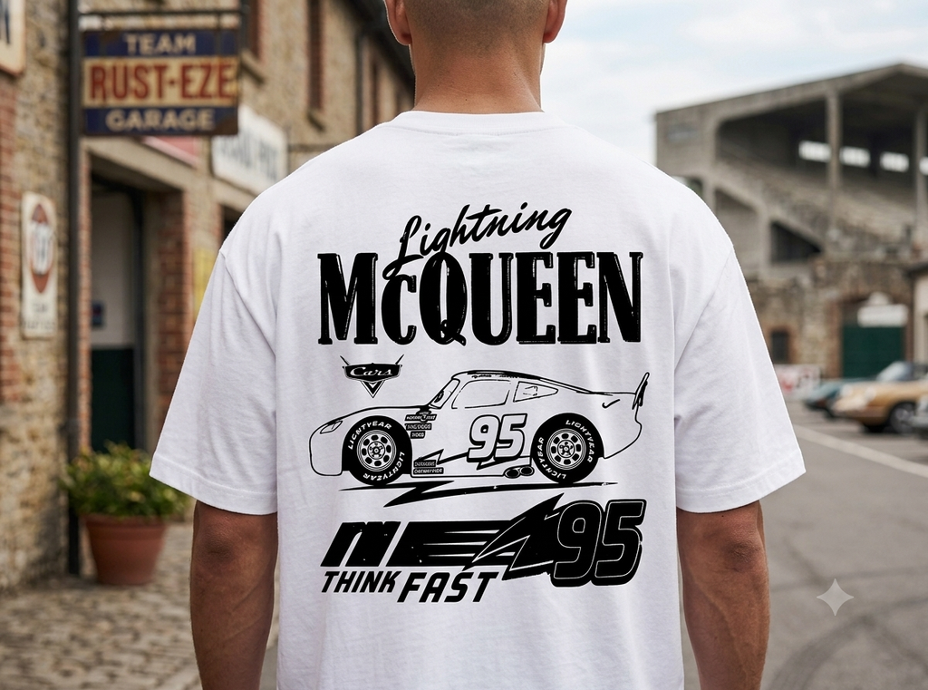 Camiseta Rayo McQueen