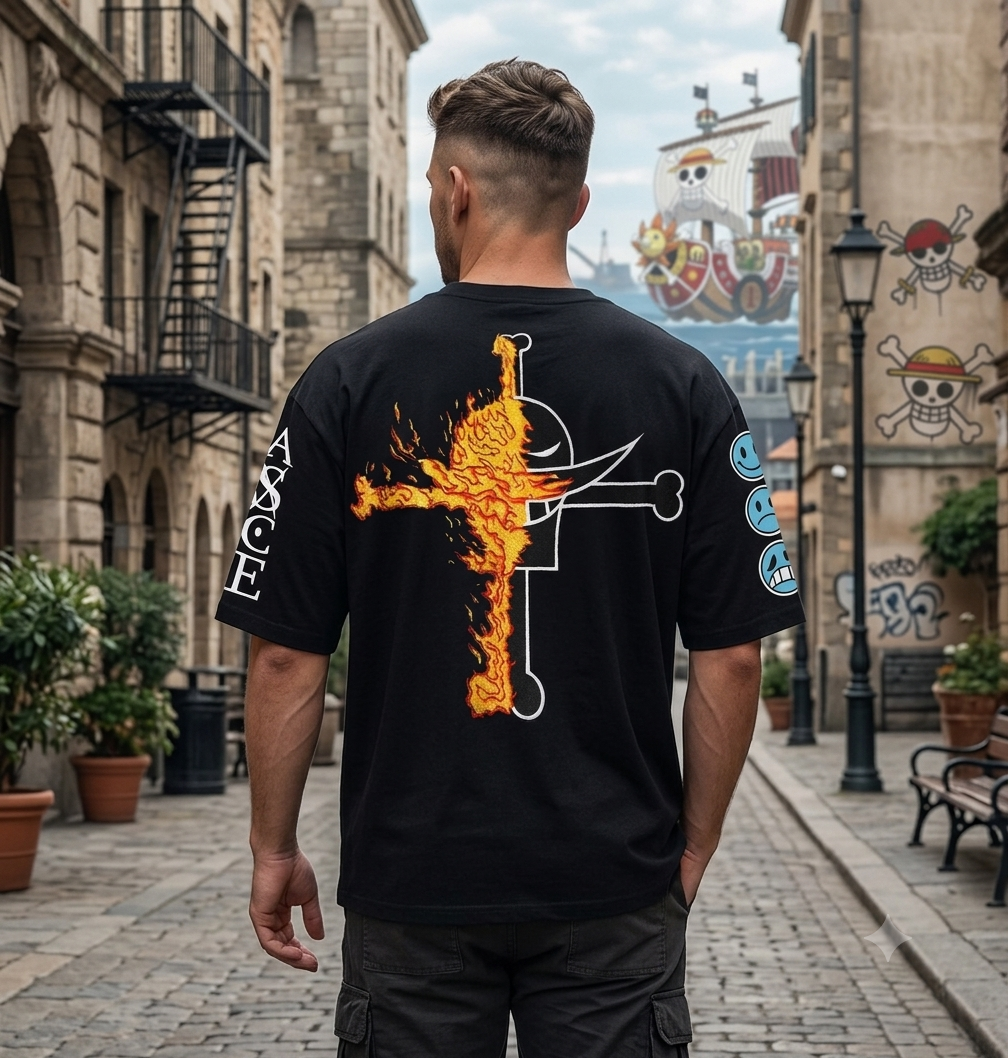 Camiseta Portgas D. Ace